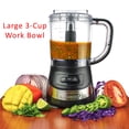 thumbnail image 3 of Procesador de Alimentos Brentwood FP-549BK de 3 Tazas Negro, 3 of 7