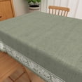 thumbnail image 4 of Sage Green Farmhouse Style Floral Rectangular Tablecloth,84x60 Inch,Waterproof Table Cover for Indoor Outdoor Dining Party, 4 of 5
