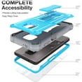 thumbnail image 5 of FITO For Moto G Power 2021 Case, Phone Case with Screen Protector and Kickstand (Blue), 5 of 6