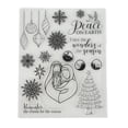 thumbnail image 1 of Transparent , Scrapbooking Stamps Unique Pattern Wide Application Healthy Safe  For Decoration ANGGREK Christmas Clear Stamps, 1 of 8