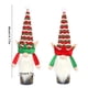 thumbnail image 3 of Matsuzay Funda para botella de vino, ropa a prueba de polvo de elfo, árbol de Navidad, funda protectora para botella de vino, sombrero de Kits de decoración para fiestas Verde, 3 of 6