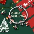 thumbnail image 5 of MULA Euopean Original Silver DIY Charms Christmas Gift Socks AAA CZ For Women Bracelet Necklace Birthday Jewelry, 5 of 9