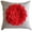Taupe & Brown, variant on The HomeCentric Throw Pillow Cover With Zipper Decorative Taupe Pillow Covers Pack of 2 16x16 inch (40x40 cm) Felt Throw Pillows For Couch Nature & Floral Rose Modern Designer Pillowcases - Red Rose