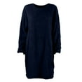 thumbnail image 4 of Kcodviy Robe Chandail d'Hiver pour Femmes en Tricot, Col Roulé, Chaude, Manches Longues, Robes pour Femmes, Très Petite, avec Poche, Mini Robe Chandail, 4 of 6