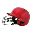 thumbnail image 4 of Vsenkes Baseball Batting Helmet Breathable with for Match Tournament Sports Red, 4 of 9