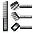 thumbnail image 3 of Lsupdaol 10 Pieces Hair Cutting Comb Fine Tooth Styling Barber Styling Hair Clipper Cutting Comb for Home Salon Barber(Black), 3 of 7