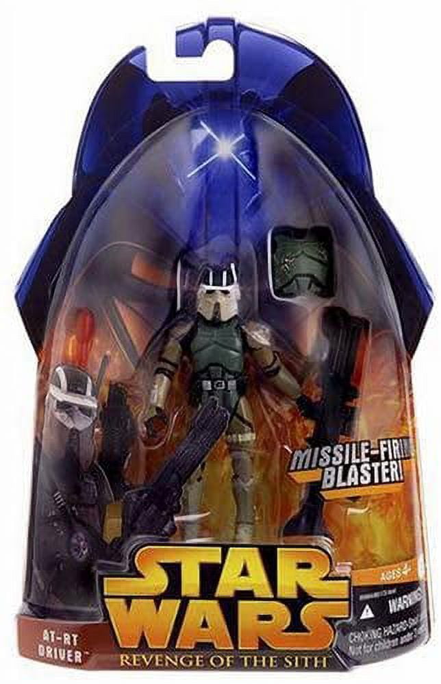 Star Wars Revenge of the Sith 2005 AT-RT Driver Action