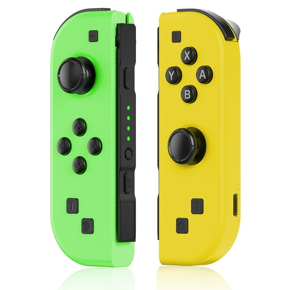 MISSNOW Wireless Joypad Controller for Nintendo Switch, for Switch Joy Con, L/R Controllers Support Dual Vibration/Motion Control/Wake-up Function, for Switch Joycon Pair