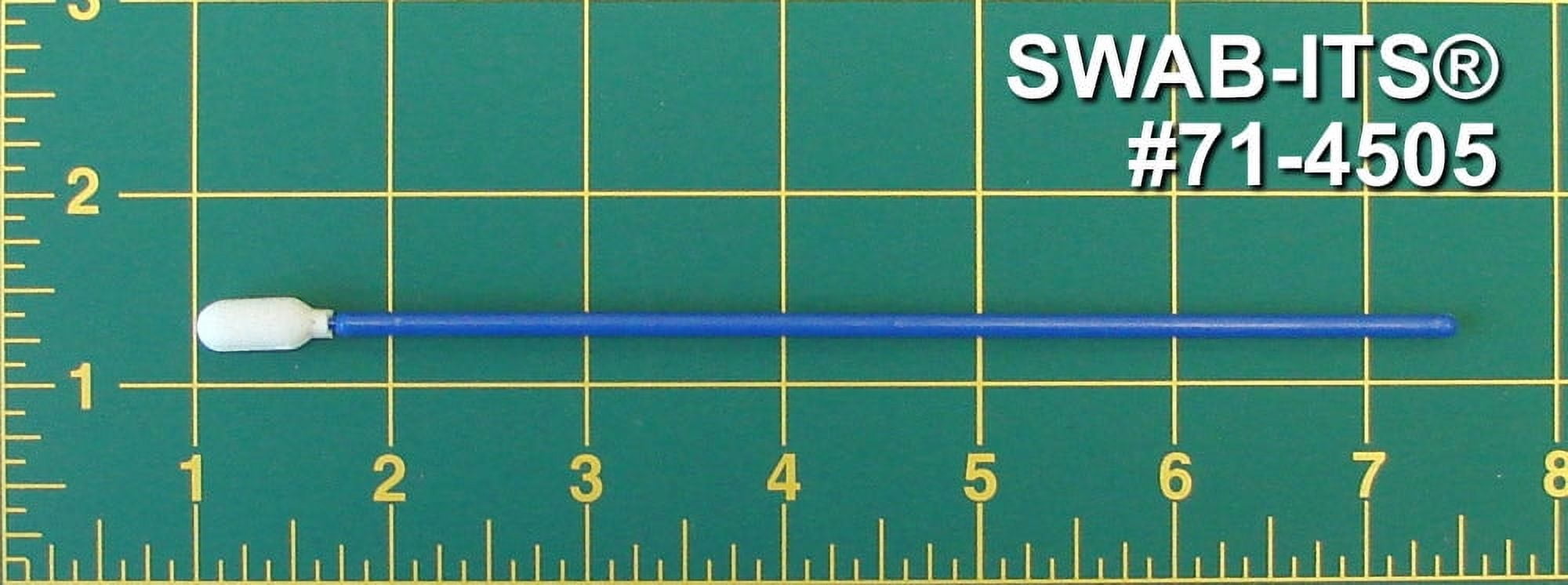(Bag of 500 Swabs) 71-4505: 6.47” Overall Length Foam Swab with Flexi-Tip Foam Mitt and Polypropylene Handle