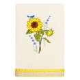thumbnail image 3 of Linum Home Textiles 100% Turkish Cotton Girasol 4PC Embellished Towel Set, off-White, 3 of 5
