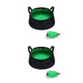 thumbnail image 3 of Naiovety Cubo de agua al aire libre 8.5L Senderismo Bolsa de lavabo plegable portátil Pesca Contenedor de reutilizable con asa Type2 NO2 Naiovety CBP185926, 3 of 6