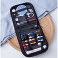 thumbnail image 1 of Kit de costura premium, kit portátil de aguja e hilo para principiantes, viajeros y adultos, suministros de costura DIY, 1 of 4