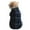 Black, variant on Dog Fleece Warm Vest for Small Dogs, Soft Plush Puppy Clothing with Adjustable Straps, Cozy Winter Dog Apparel for Indoor and Outdoor Use