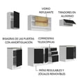 thumbnail image 4 of Cocina Integral Completa Modular Madesa Glamy 240cm BN 03, 4 of 5