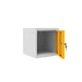 thumbnail image 2 of 12" Cube lockers -carcass Gray - Door (Yellow), 2 of 5