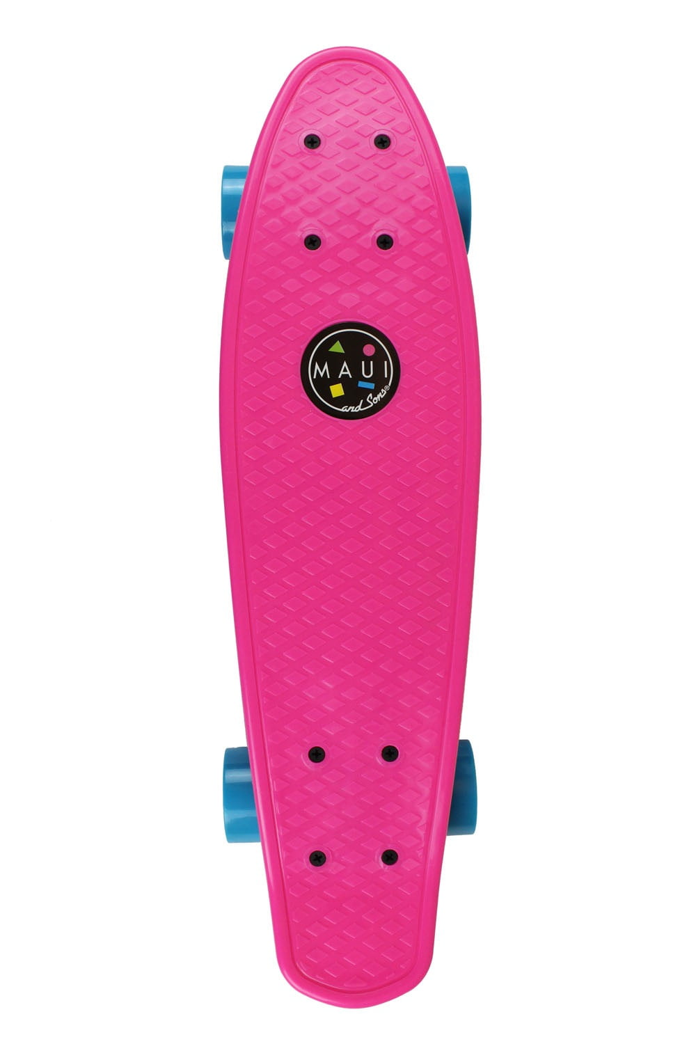 MAUI AND SONS 22 In., Retro Pink Cookie Cruiser Skateboard