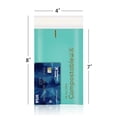 thumbnail image 4 of Sobres acolchados biodegradables KTOB 4 x 8, 25 unidades, color verde azulado, 4 of 7