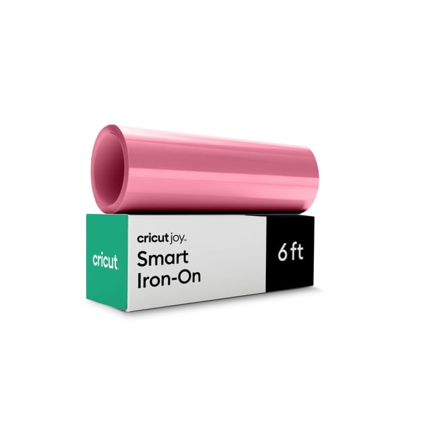 Vinil Termoadhesivo Cricut Smart para Máquina Joy Rosa 13.9 cm x 1.8 m
