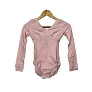 Capezio Girls' Future Star Long Sleeve Leotard Dreamy Pink - LARGE
