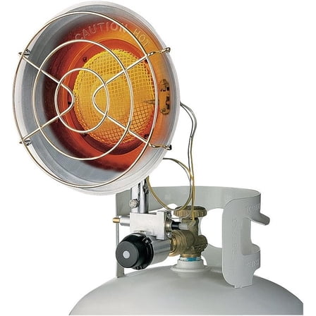 Dura Heat TT-15S Outdoor Camping Single Burner Propane Tank Top Heater