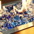 thumbnail image 2 of Fire Glass Hisencn Blended Blue para fogata, 4,5 kg, 2 of 8