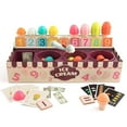 thumbnail image 1 of maskred Kids Ice Cream Play Set Math and Game Ice Cream Scoop Game Set Educational Role Play Game for Kids, 1 of 6