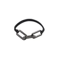 thumbnail image 1 of Cadena de cuero, aleación galvanizada, cordón para el pelo, anillo para el pelo, pulsera, cordón para la cabeza, pulsera, diadema elástica negra, pulsera para el pelo de mujer, 1 of 2