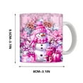 thumbnail image 1 of Rkstn Mug Lettering Christmas Mug Inflated Snowman Mug, Santa Mug Press Puffy 15oz 11oz Coffe, 1 of 3