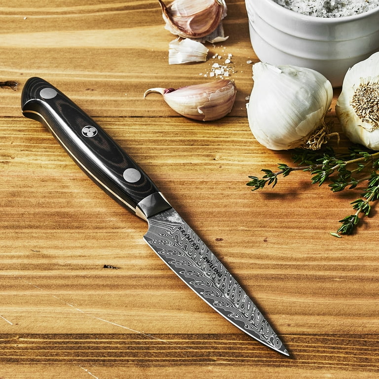 KRAMER by ZWILLING EUROLINE Damascus Collection 3.5-inch KRAMER by ZWILLING EUROLINE Damascus Collection 3.5-inch