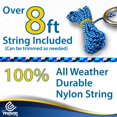thumbnail image 4 of Hook And Ring Swing Diy Kit Stainless Steel Hardware And Nylon String Ring Toss Game Indoor - Outdoor For Endless Hours Of Fun! Getmovin, 4 of 4