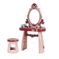 thumbnail image 5 of JNYSJ Toddler Vanity Toys for above 3 Years Old, Vanity Makeup Table with Mirror and Chair, Kids Vanity Set with Music Pretend Play Princess Toy Makeup Table for Little Girls, 5 of 7