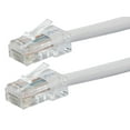 thumbnail image 1 of ZerobootCat6 Ethernet Patch Cable - RJ45_ Stranded_ 550Mhz_ UTP_ Pure Bare Copper Wire_ 24AWG_ 25ft_ White, 1 of 2