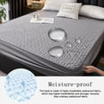 Waterproof Thicken Mattress Cover Quilted Latex Mat Bed Covers Pad Skin