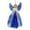 Blue, variant on CoreLiving Christmas Angel Ornaments Set, Glittering Hanging Tree Decorations with Golden Halos, Festive Holiday Decor for Xmas Tree Home Party, Gift for Girls Kids