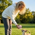 thumbnail image 6 of Plush Bouncy Dog Toy Ball, Soft Interactive Fetch Play Ball, Durable Entertainment Pet Toy for Small and Medium Dogs Indoor Outdoor Play, 6 of 6