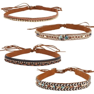 4 Styles Rhinestone Cowboy Hat Bands Bling Panama Fedora  display picture 1