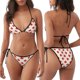 thumbnail image 3 of Fotbe Happy Canada Day Traje de Baño para Mujer de Dos Piezas – Bikini Sexy de Tirantes Tipo Halter con Diseño Triangular, 3 of 6