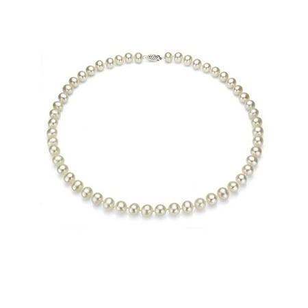 Sterling Genuine Pearl - ADDURN 5-6mm White Genuine Cultured Freshwater Pearl 18