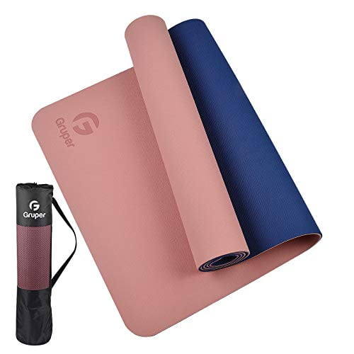 Yoga Mat Non Slip, Eco Friendly Fitness Exercise Mat with Carrying Strap,Pro Yoga Mats for Women,Workout Mats for Home, Pilates and Floor Exercises