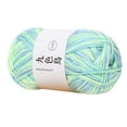 thumbnail image 3 of Rainbow Crochet Yarn – Soft Multi-Color Ombre Thread for Knitting, Weaving & Crafting | Ideal for DIY Sweater & Scarf Making and Classic Crochet Projects(Green), 3 of 3