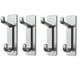 thumbnail image 2 of Fiudx Ganchos de Acero Inoxidable, Gancho de Pared Duradero de Acero 304, Juego de Perchas con Diseño de Doble Gancho, Soporte Adhesión Sin Taladro, Ideal para Baño, Cocina y Autocaravana, Ideal para, 2 of 2
