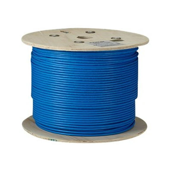 Black Box GigaTrue 1000ft Cat.6a S/FTP Network Bulk Cable Blue