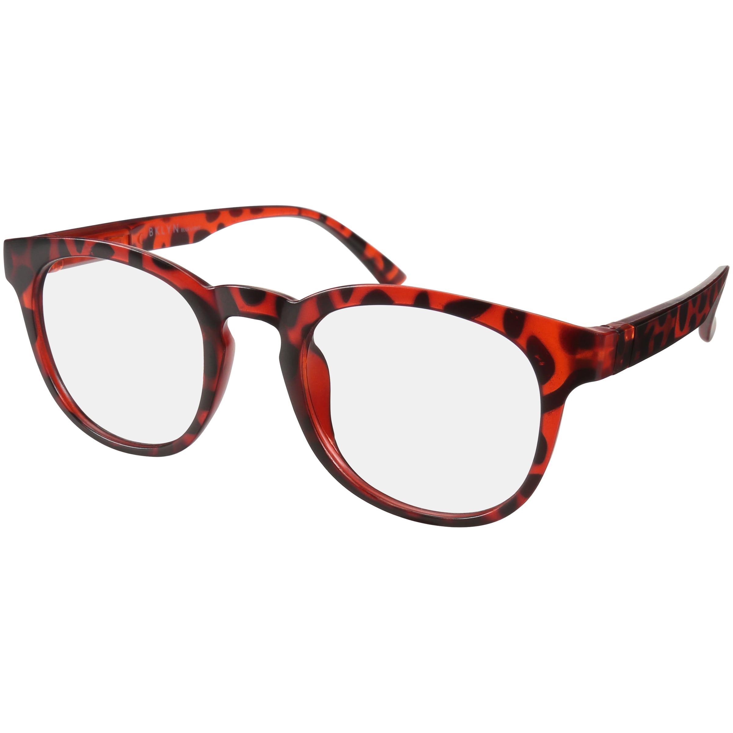 BKLYN Sterling Tortoise Blue Light Protection Frames & Pouch