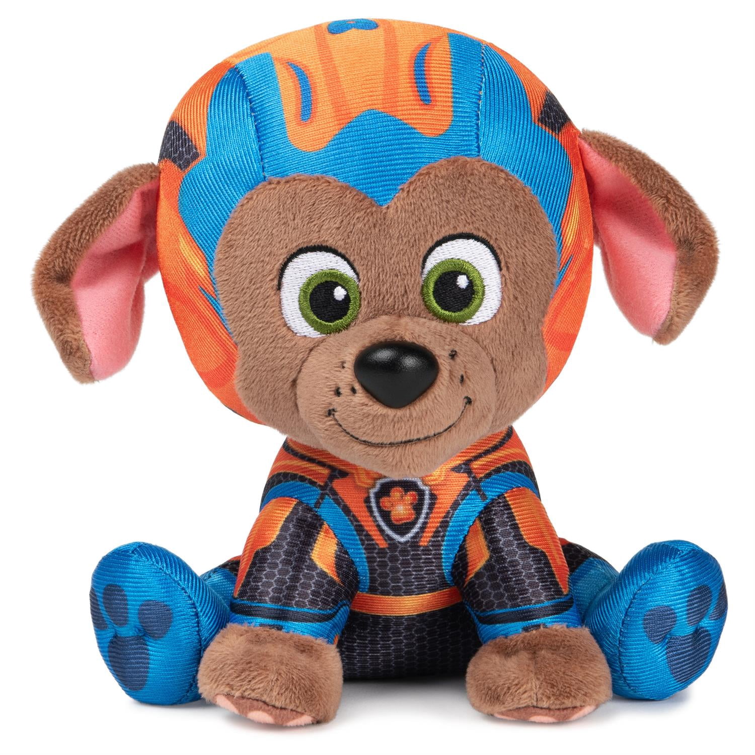 Gund Paw Patrol The Mighty Movie Plush Bundle of 2, 6 Inch Zuma and Marshall