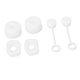 thumbnail image 5 of Tapón De Paja Para Taza De 6 Uds, Tapa De Cubierta De Pajita Reutilizable Sellada, Tapones Redondos Cuadrados Para Derrames, Juego De Tapones De Silicona A Prueba De Derrames,, 5 of 7
