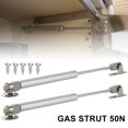 thumbnail image 2 of Gpoty 4 Sets Of Cabinet Hinge,Hydraulic Gas Strut Lift, Gas Spring Shocks Support Door Hinge,Hydraulic Support Cabinet Hinge,Soft Close Lid Support For Gas Pillars Gas Doors, Cabinets,Hanging Doors, 2 of 11