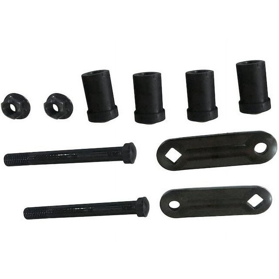 Leaf Spring Shackle - Compatible with 1975 - 1986 Chevy K20 1976 1977 1978 1979 1980 1981 1982 1983 1984 1985