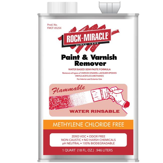 Rock Miracle 1002692 1 qt. NonFlammable Fast Paint & Varnish Stripper