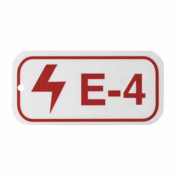 Brady Lockout Tag,1-1/2" H x 3"W,1/8"Hole,PK25 105682