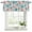 Teal Red Beige, variant on Green Red Coral Curtain Valances for Windows, Kitchen Valance Window Treatments Panel 2 Pack, Coastal Nautical Summer Beach Rod Pocket Short Curtains for Bathroom Bedroom 42 x 12 Inch